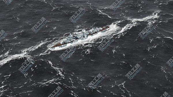 images/goods_img/20210312/Fletcher-Class Destroyer 3D model/1.jpg